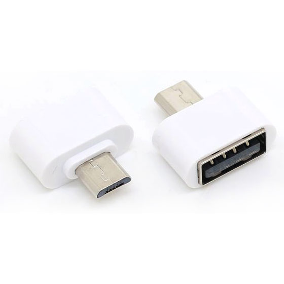 mini otg adapter micro usb ke usb white mini otg adapter micro usb ke usb white