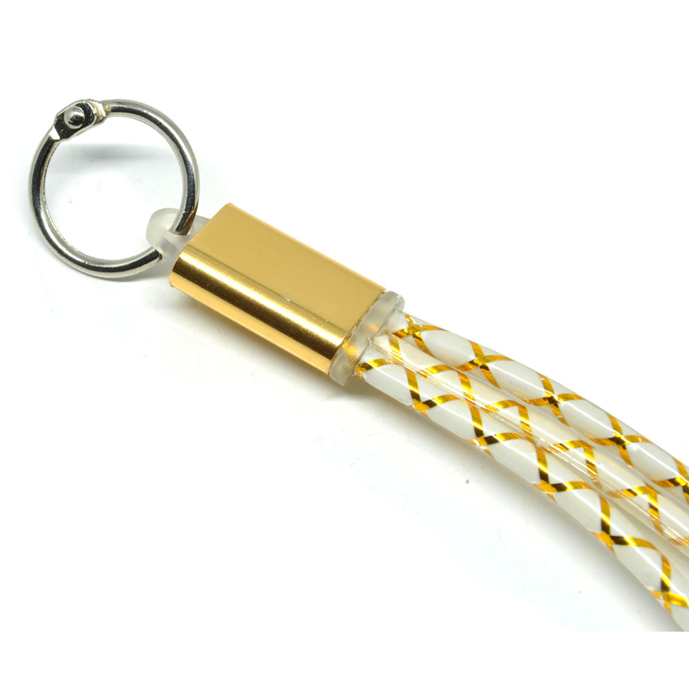 kabel fiber key ring 2 in 1 micro usb lightning golden jakartanotebook kabel fiber key ring 2 in 1 micro usb lightning golden jakartanotebook
