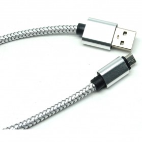 Dragon Line Kabel Micro USB 21cm - Silver - 2