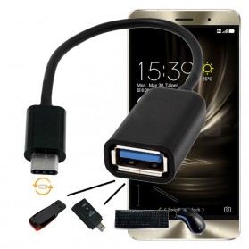 OLAF USB Type C OTG Adaptor for Android Smartphone - PJ1658-01 - Black