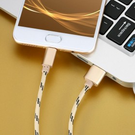 Bastec Kabel Charger Micro USB 1 Meter - Golden - 5