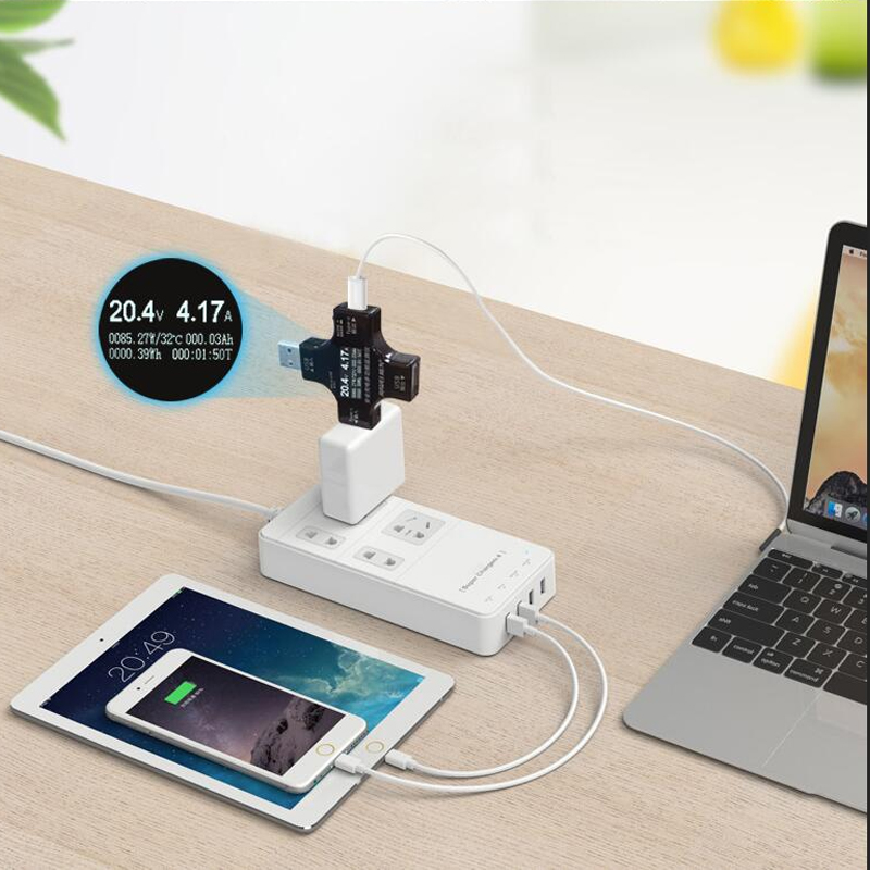 digital usb tester voltase ere support type c black digital usb tester voltase ere support type c black