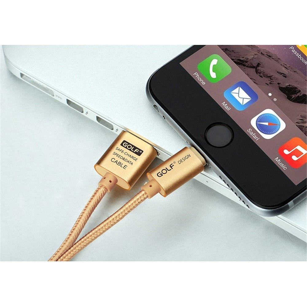 golf kabel charger lightning usb braided sync data cable silver jakartanotebook golf kabel charger lightning usb braided sync data cable silver jakartanotebook