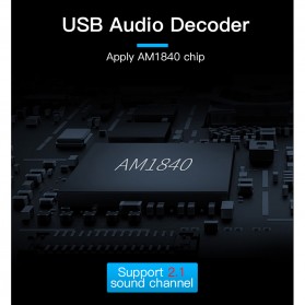 Vention External USB Sound Card - Black - 7