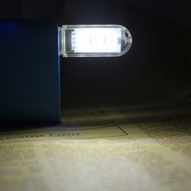 MeeToo USB Lamp 8 LED Model Cool White - SMD 5730 - White - 4