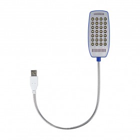 TaffLED Goodland Lampu USB 28 LED dengan Modul ON / OFF - LZY-028 - Blue - 2