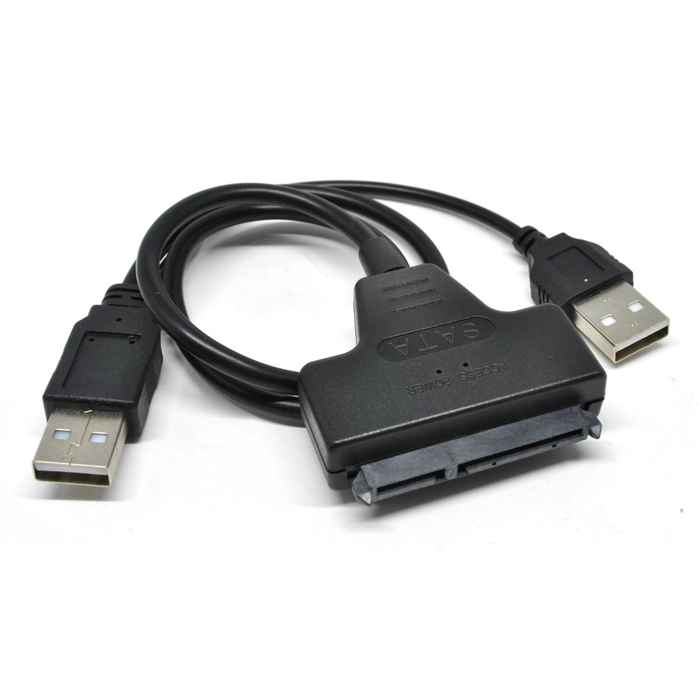 USB 2 0 to SATA 2 5 HDD Adapter U2S 3 Black 