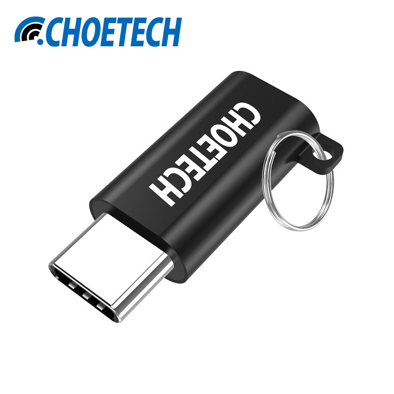 Choetech Usb Type C To Micro Usb Adapter Converter Black Jakartanotebook Com
