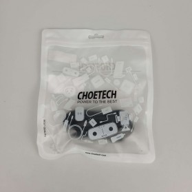 CHOETECH Kabel Charger USB Type C to Type C 2 Meter - CC0003 - Black - 7