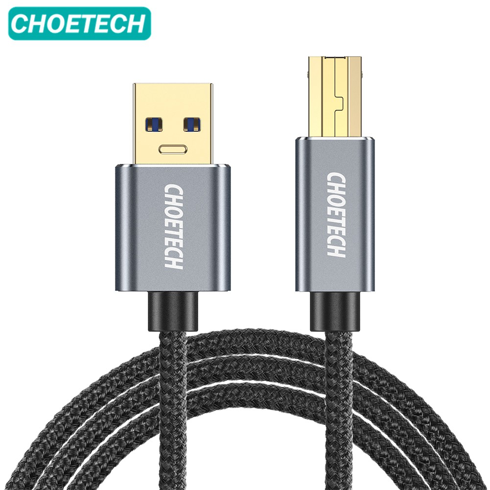 Choetech Kabel Printer Usb 3 0 Type A To Usb Type B 3 Meter