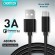 Gambar produk CHOETECH Kabel Charger Micro USB Fast Charging 3A 50cm - SMT0010