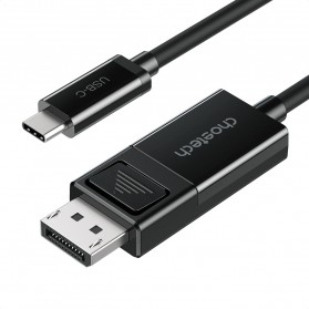 Jual Kabel Komputer / Laptop Audio, Video, USB, Power, Converter, Dan Jaringan - CHOETECH Kabel USB Type C to Display Port 8K 30Hz 1.8M - XCP-1803 - Black