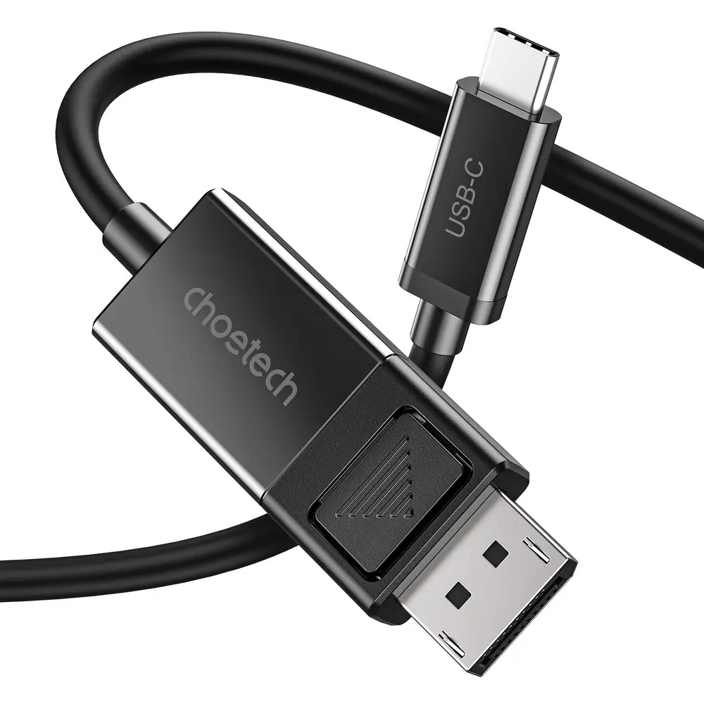 Gambar produk CHOETECH Kabel USB Type C to Display Port 8K 30Hz 1.8M - XCP-1803