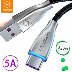 Mcdodo Kabel Charger USB Type C QC4.0 5A 1 Meter - CA-542 - Black - 1