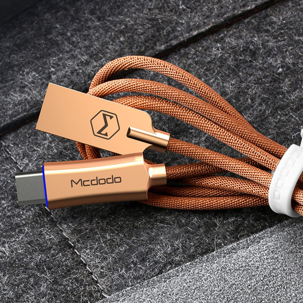 MCDODO Kabel Charger USB Type C Premium Auto Disconnect 1.5 Meter CA