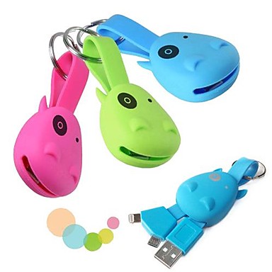 hippo design keychain micro usb 8 pin lightning to usb cable white jakartanotebook hippo design keychain micro usb 8 pin lightning to usb cable white jakartanotebook