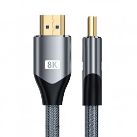 VEGGIEG Kabel HDMI 2.1 8K 3 Meter - V-H404 - Silver