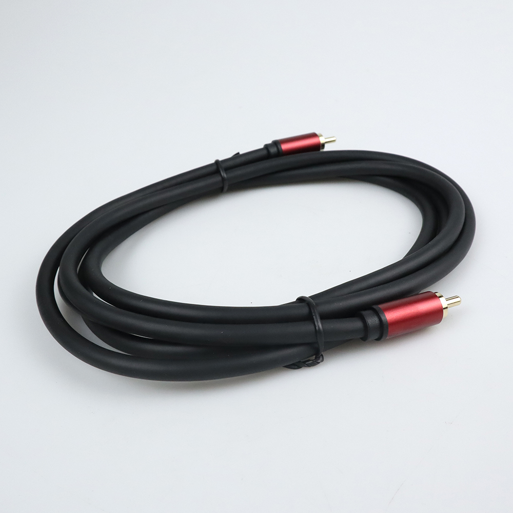 LMS Kabel Audio HiFi RCA Coaxial 2 Meter - CC050 - Black