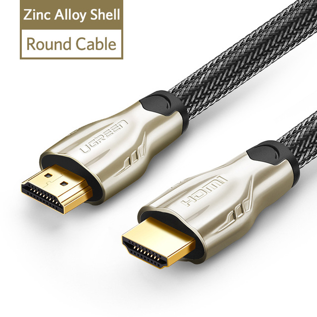 ugreen kabel hdmi ke hdmi 2 0 4k 60 fps zinc alloy 2 meter hd102