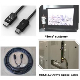Jual Kabel Komputer / Laptop Audio, Video, USB, Power, Converter, Dan Jaringan - Foxconn Kabel HDMI ke HDMI 2.0 Support 4K 1.2M - Black