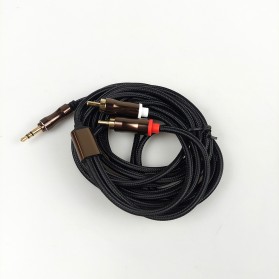 Vention Kabel Audio AUX 3.5 mm ke RCA Plug 3 Meter - V102 - Black - 2