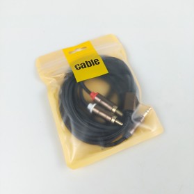Vention Kabel Audio AUX 3.5 mm ke RCA Plug 3 Meter - V102 - Black - 6
