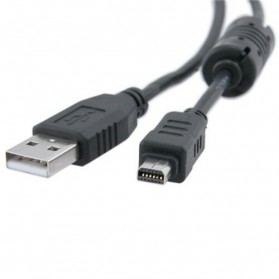 Kabel Data Olympus CB-USB5 / USB6 dengan Ferrite - Black - 2