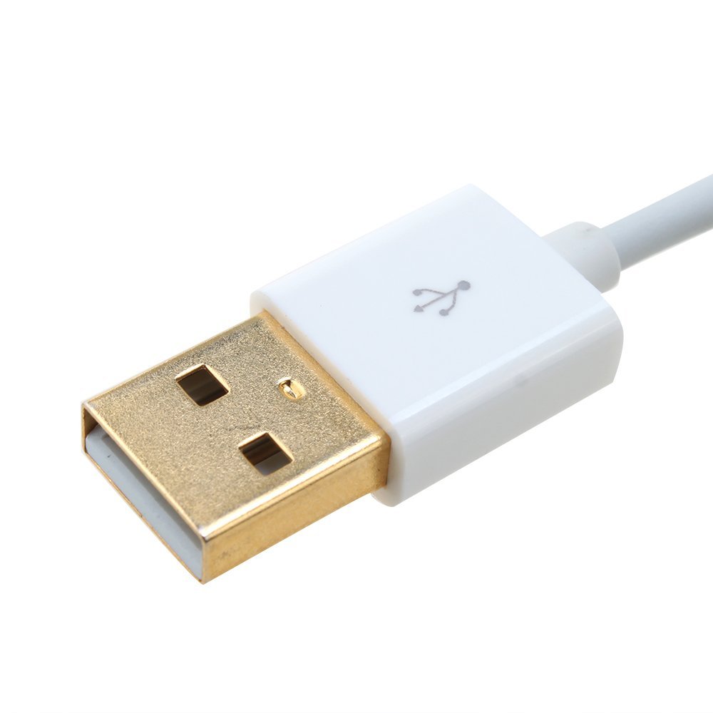 Mhl Micro Usb To Rca Hdtv Adapter Av Cable White