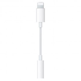 Kabel Lightning ke 3.5 mm Audio Headphone Adapter for iPhone - JH-001 - White - 2