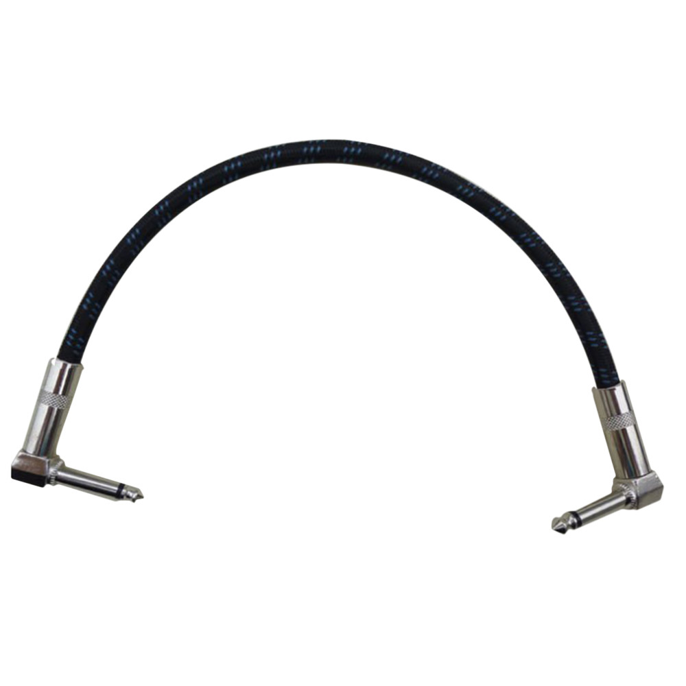 Kabel Gitar Braided L Angle Untuk Pedal Efek Gitar - Multi 