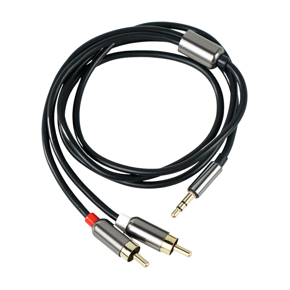 FONKEN Kabel AUX 3.5mm Male ke 2 RCA 