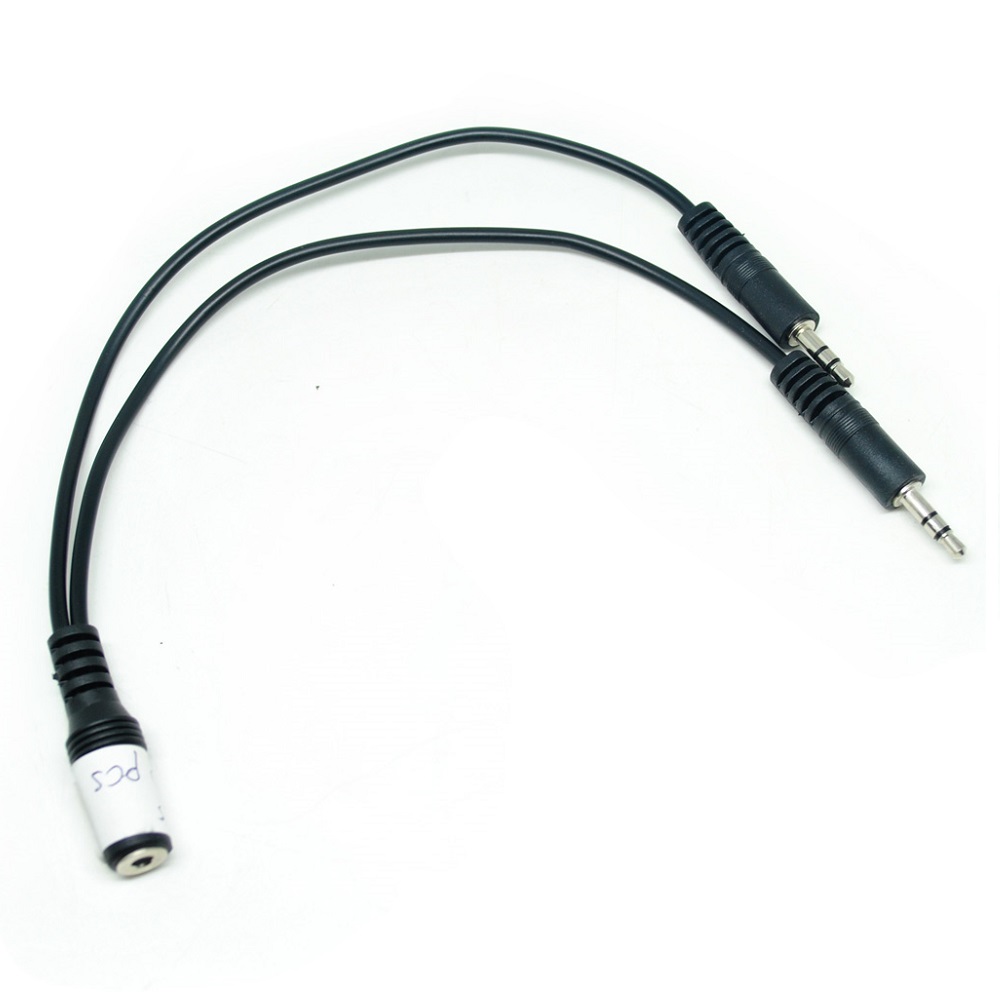 Splitter Kabel Audio 3.5mm Female ke 