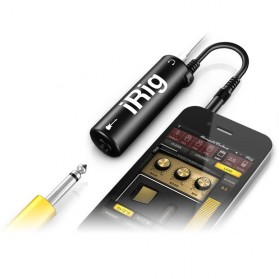 iRig AmpliTube Guitar Interface Adapter for iPhone /iPod Touch/iPad - FGHGF - Black