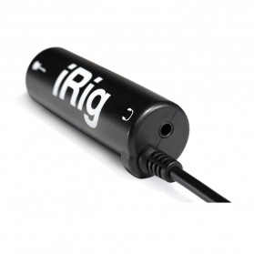 iRig AmpliTube Guitar Interface Adapter for iPhone /iPod Touch/iPad - FGHGF - Black - 2