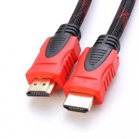 High Speed HDMI to HDMI Cable OD7.3mm Gold Plated 4K 10 Meter - HYX - Black - 2