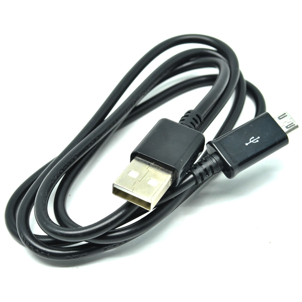 Kabel Data Micro USB 1 Meter untuk BB Sony Samsung LG 