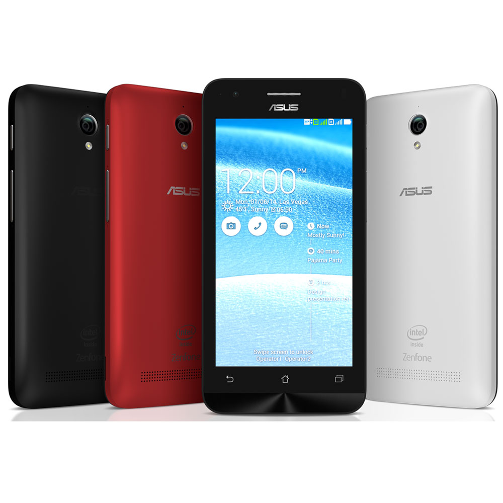 ASUS Zenfone 4C 4.5 Inch 8GB 1GB Ram - ZC451CG - Red 