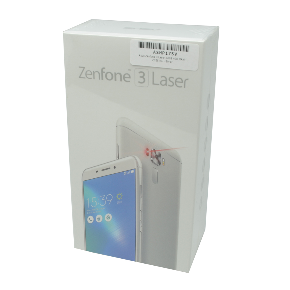 Asus Zenfone 3 Laser 32GB 4GB RAM - ZC551KL - Silver