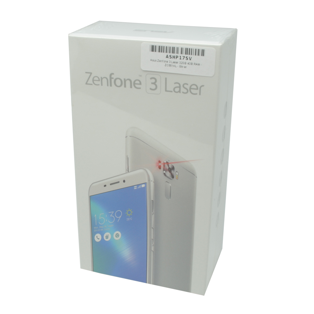 Asus Zenfone 3 Laser 32GB 4GB RAM - ZC551KL - Silver 
