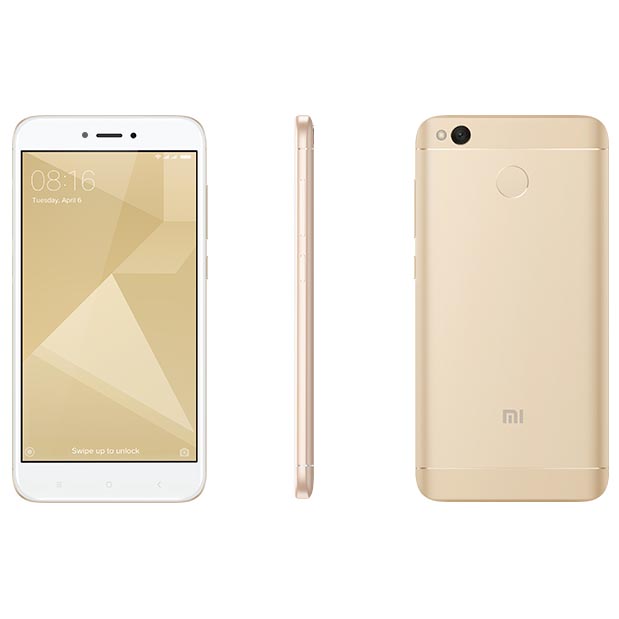 Xiaomi Redmi 4X 3GB 32GB - Golden - JakartaNotebook.com