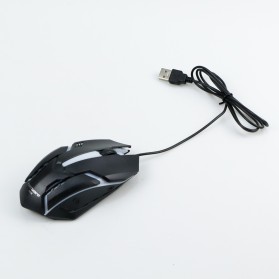 Taffware Mouse Gaming LED RGB 1000 DPI - M618 - Black - 2