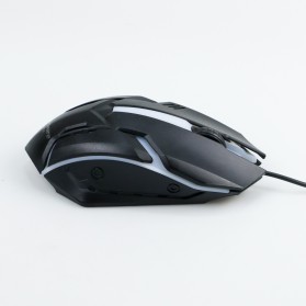 Taffware Mouse Gaming LED RGB 1000 DPI - M618 - Black - 5