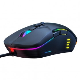Onikuma Gaming Mouse RGB 6400 DPI Sensor With 7 Key - CW902 - Black