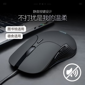 Inphic Mouse Gaming Wired RGB 1600 DPI - PB1 - Black - 2