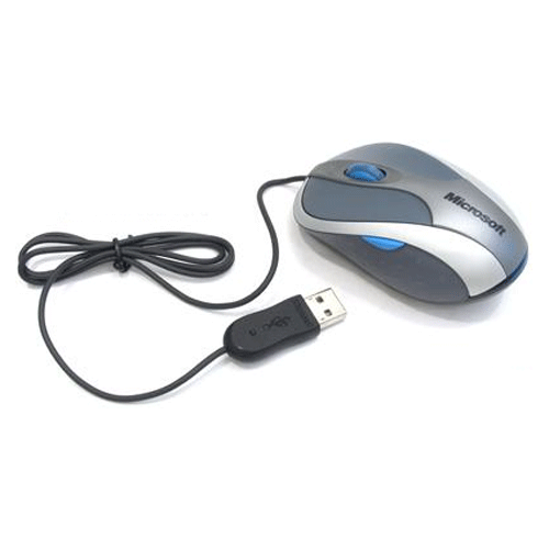 Microsoft Wired Notebook Optical Mouse 3000 Black