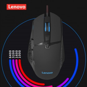 Lenovo Gaming Mouse 6400 DPI - M106 - Black - 2