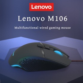 Lenovo Gaming Mouse 6400 DPI - M106 - Black - 4