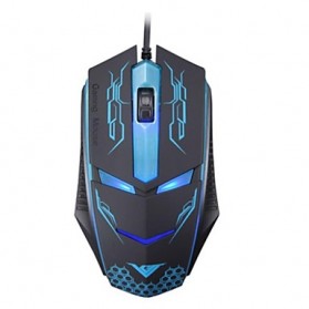 Rajfoo Terminator Professional Gaming Mouse 1600 DPI - Black - 1