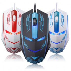 Rajfoo Terminator Professional Gaming Mouse 1600 DPI - Black - 10