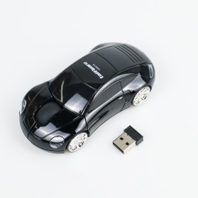 Taffware Wireless Optical Mouse Model Mobil Supercar - CM0016 - Black - 7
